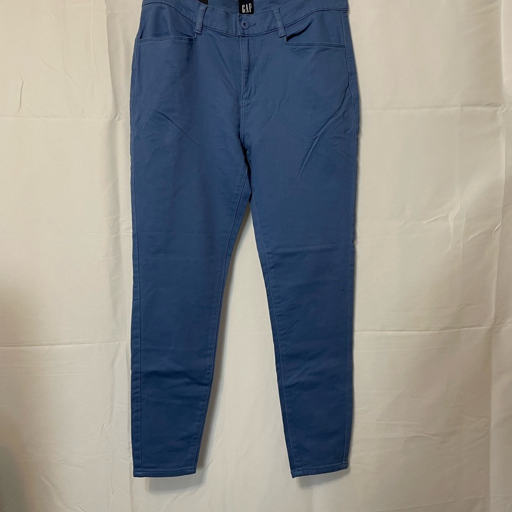 GAP Casual Trousers Blue Women's Medium
